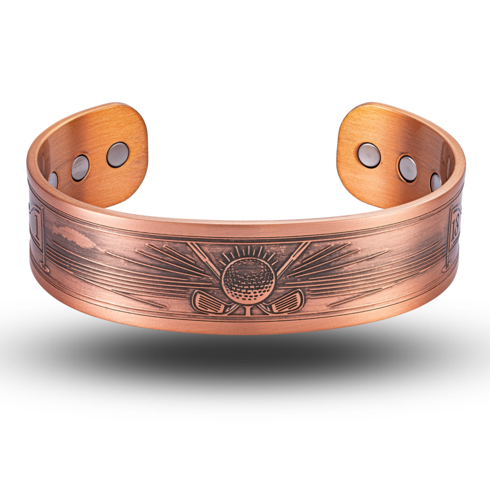 Kopper Men's Copper Golf Bangle Bracelet Style 2
