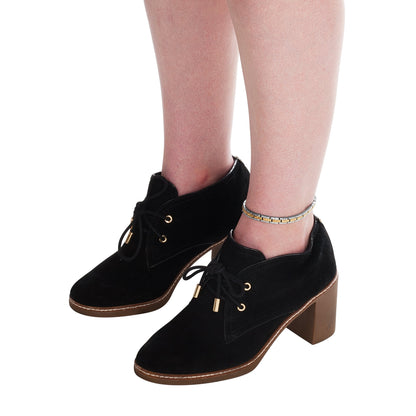Women's Magnetic Anklet - Two Tone Gold