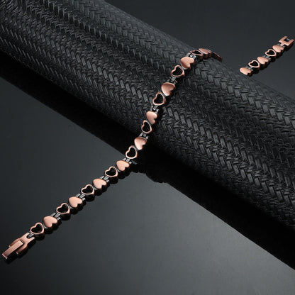 Women's Natural Copper Magnetic Anklet