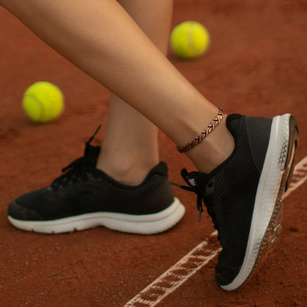 Women's Natural Pure Copper Magnetic Anklet