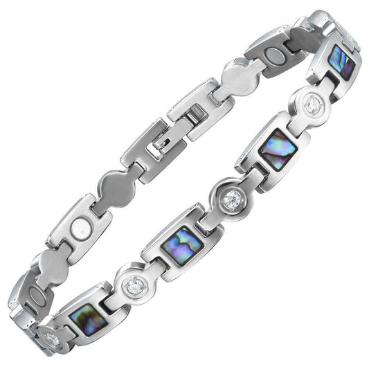 Women's Magnetic Bracelet - Silver