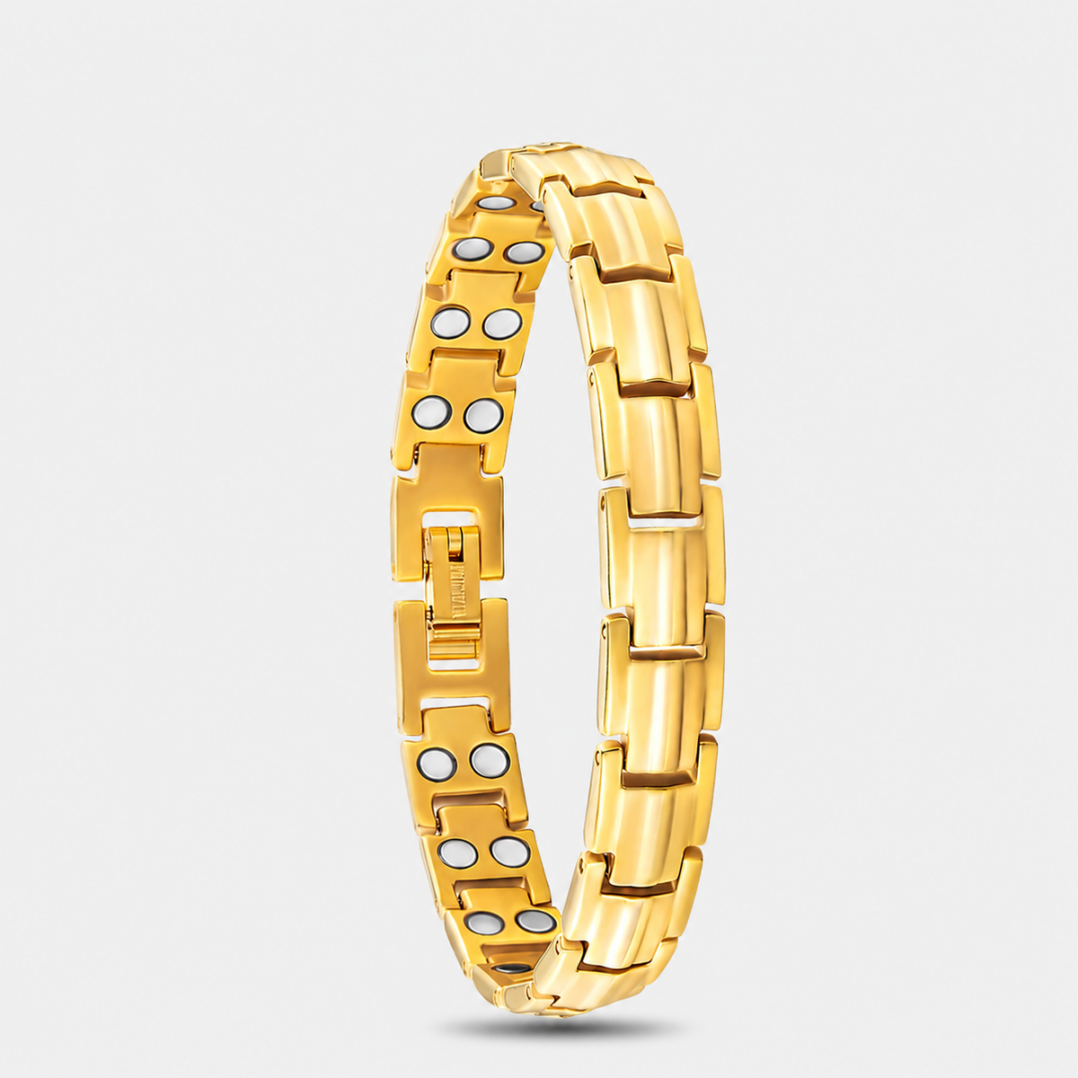 Women's Double Row Titanium Magnetic Bracelet