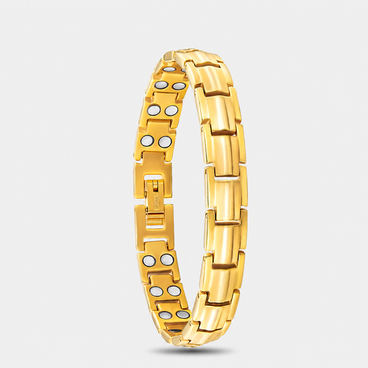 Women's Double Row Titanium Magnetic Bracelet