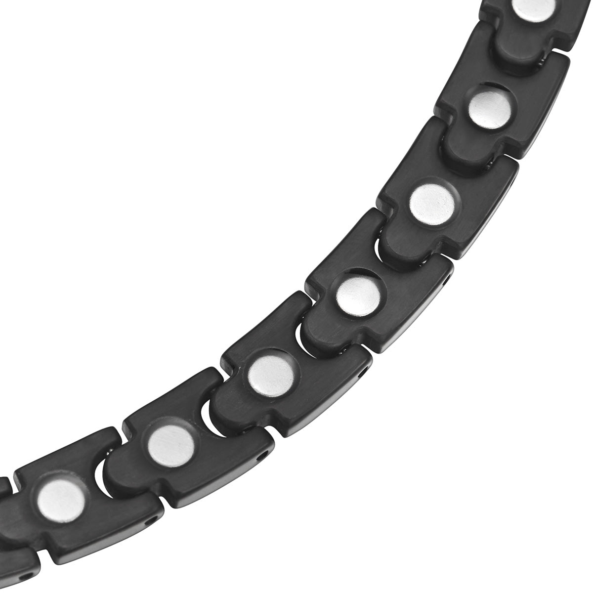 Men's Black Titanium Magnetic Necklace
