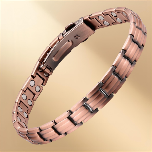 Women's Double Strength Copper Magnetic Bracelet